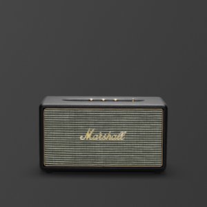 Stanmore Bluetooth Black Speaker front view.