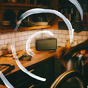 The styled image of Stanmore IV in a living room