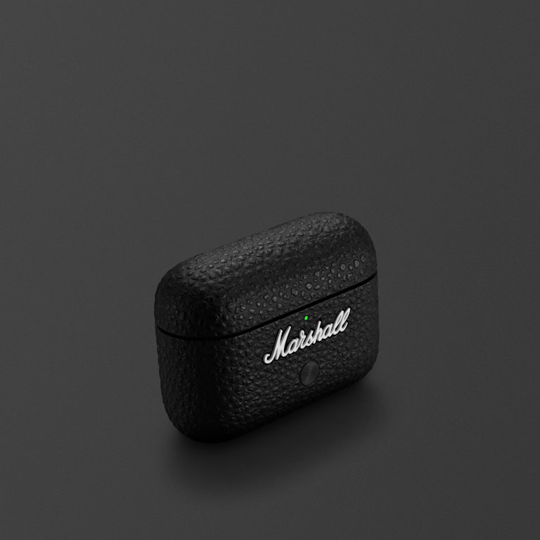 The Marshall MOTIF II A.N.C. BLACK earphones