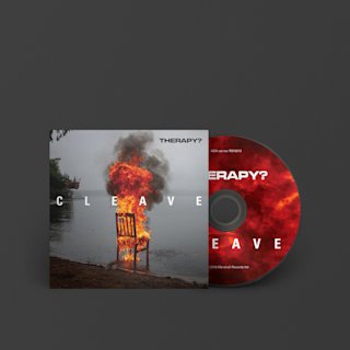 La portada del CD CLEAVE THERAPY con la música de Therapy? bajo el sello de Marshall.