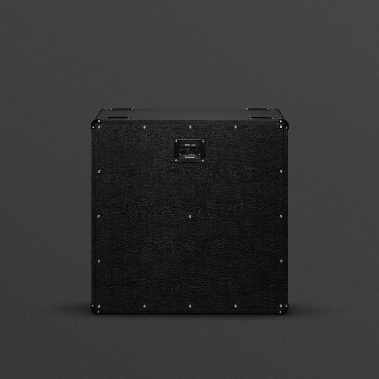 Marshall's 1960B cabinet from back.