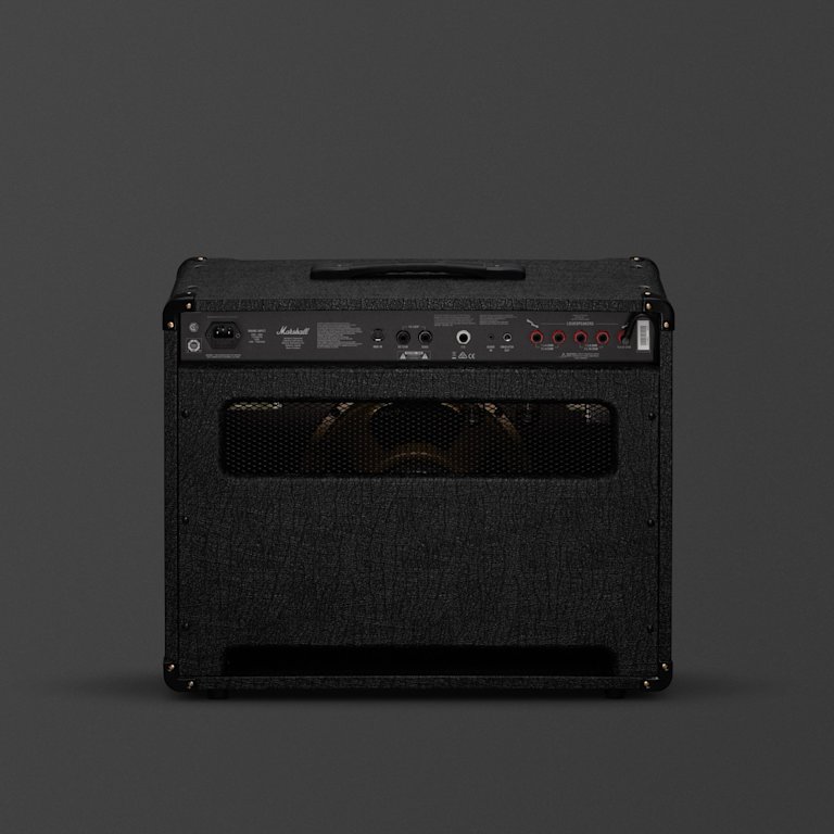 A back facing image of Marshalls DSL40 Combo