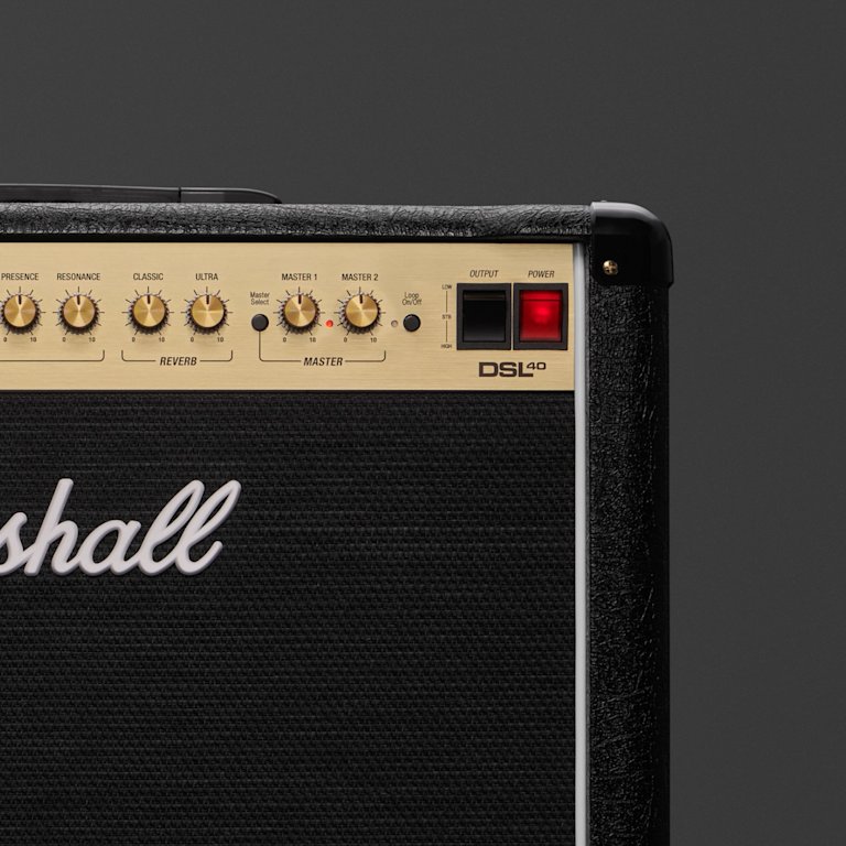 A zoomed in front facing image of DSL40 Combo