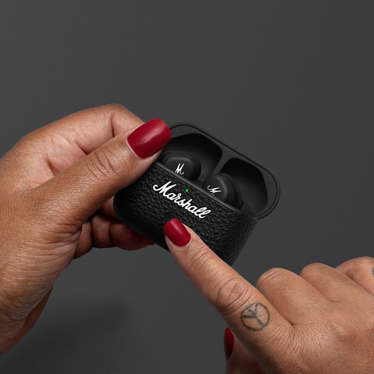 MOTIF II A.N.C. BLACK wireless earbuds by Marshall.
