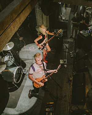 The Molotovs playing live on stage