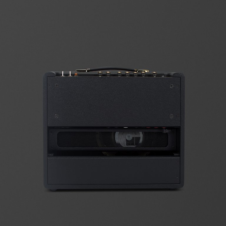 The back of the Marshall Origin20 Combo amp.