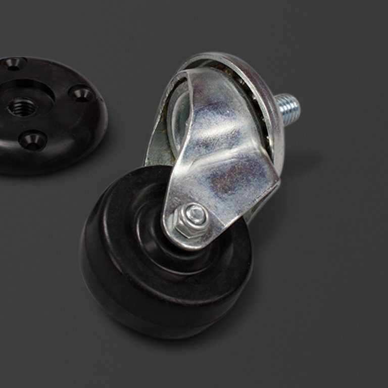 Roulette et prise compatible avec toutes les armoires Marshall zoomé