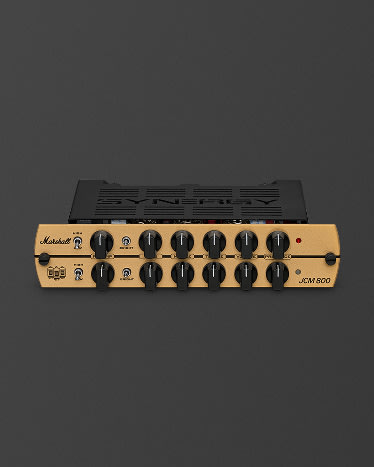 Front view of the Marshall JCM800 Synergy Preamp Module.
