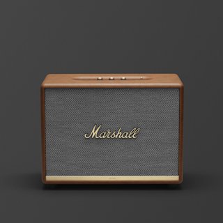 Woburn II Bluetooth Brown speaker from the front.