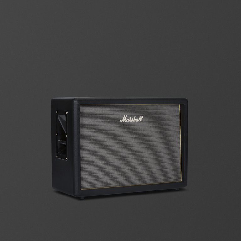 Marshall's Origin212 black cabinet.