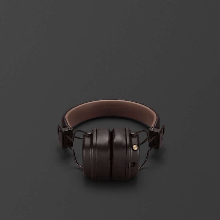 MAJOR IV Brown headphones 4