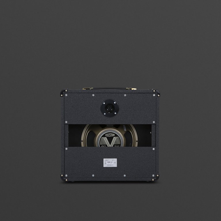 Image of the back of the Marshall SC112 Cabinet.