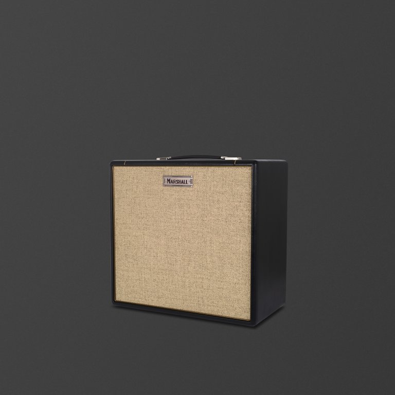 Angled image of the Marshall ST112 cabinet.