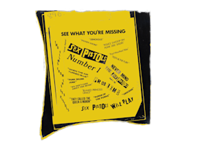 Sex Pistols see what you're missing poster