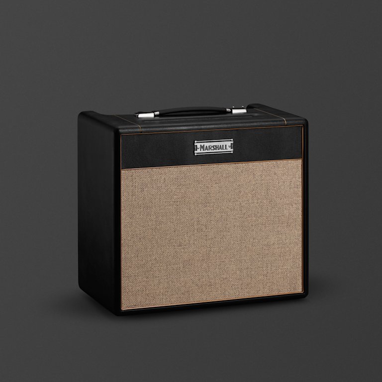 Marshall ST20C studio jtm in black from the side