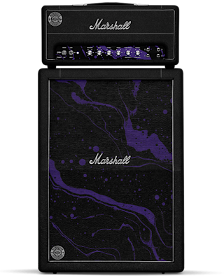 The Studio JMH Half Stack Hendrix edition on an empty background