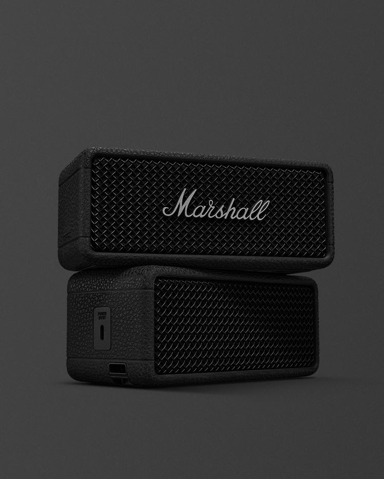 Two Emberton III Black and Silver stacked