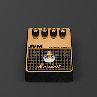 Front facing image of the Marshall JVM Overdrive pedal.