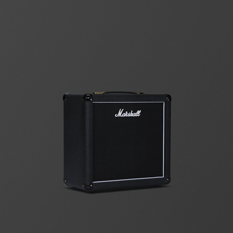 Angled image of the Marshall SC112 Cabinet