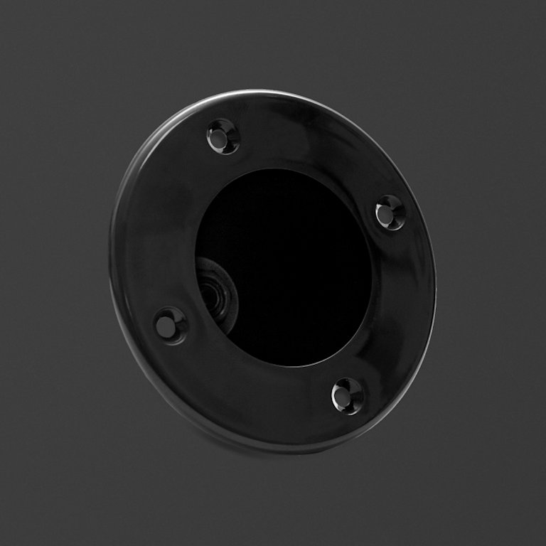 The zoomed image of the Jack Socket Plate by Marshall.
