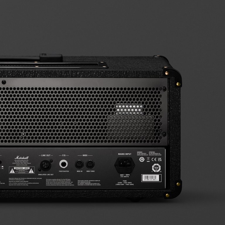 Marshall JVM410H right backside zoomed in