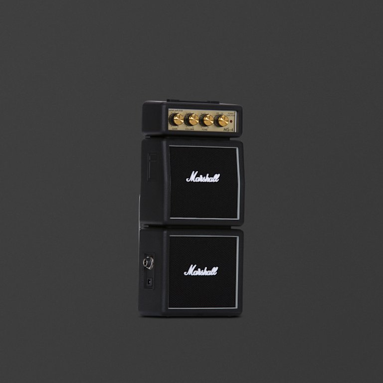 Marshall MS 4 Micro-stack from the left side