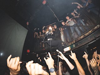 Inside of the Supersonic venue