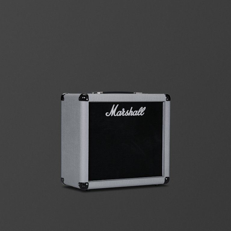 Compact silver 1x12” cabinet for the Studio Jubilee range