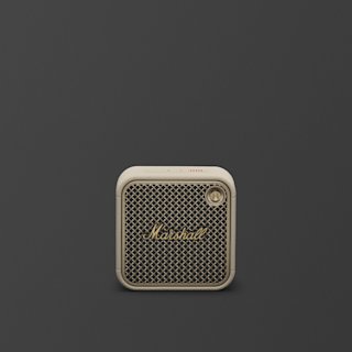 Marshall Willen II Cream portable Bluetooth speaker.