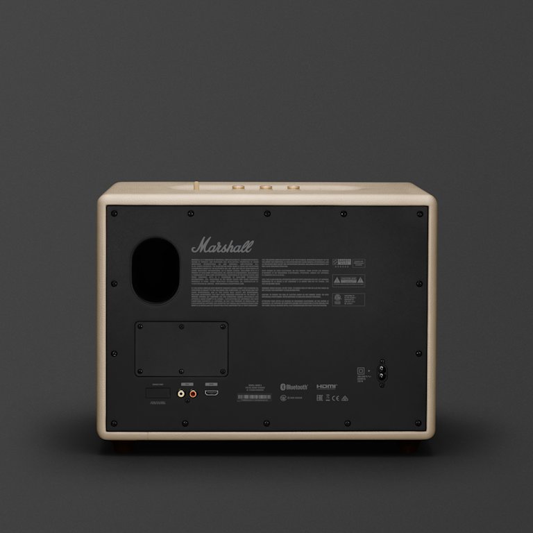 Marshall Woburn III Cream - gold home speaker.