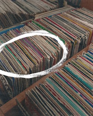 A collection of vintage vinyl records