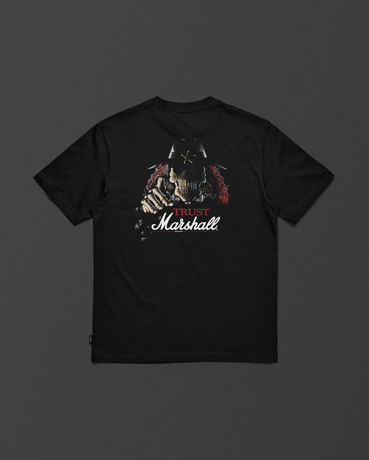 Back view of the Stax Reissue T-shirt Black.