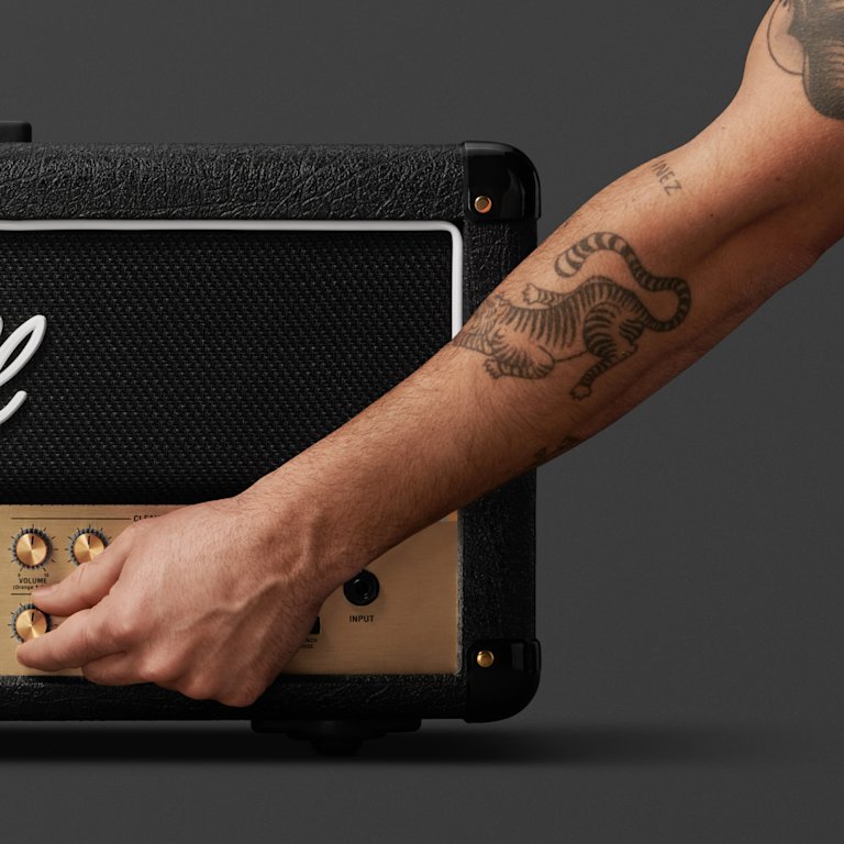 Marshall JVM410H right front zoomed in