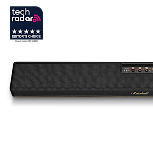The Heston 120 next to a award badge received from Tech Radar