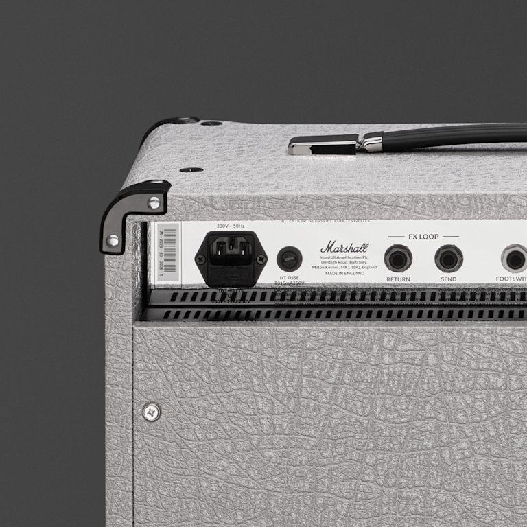 Upper left back corner of Marshall 2525C