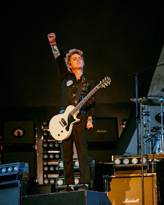 Bille Joe Armstrong during a performance