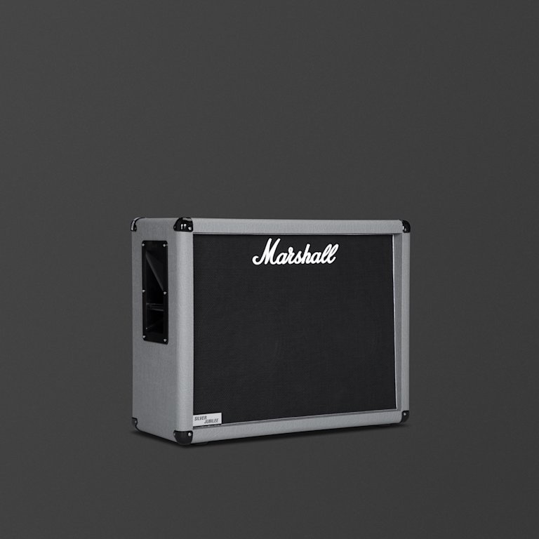 Marshall's 2536 black and silver cabinet.