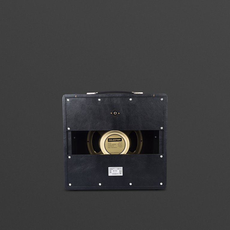 Image of the back of the Marshall ST112 cabinet.