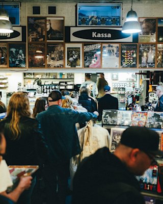 Inside of Bengans in Gothenburg