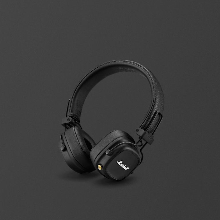 MAJOR IV Black headphones 1