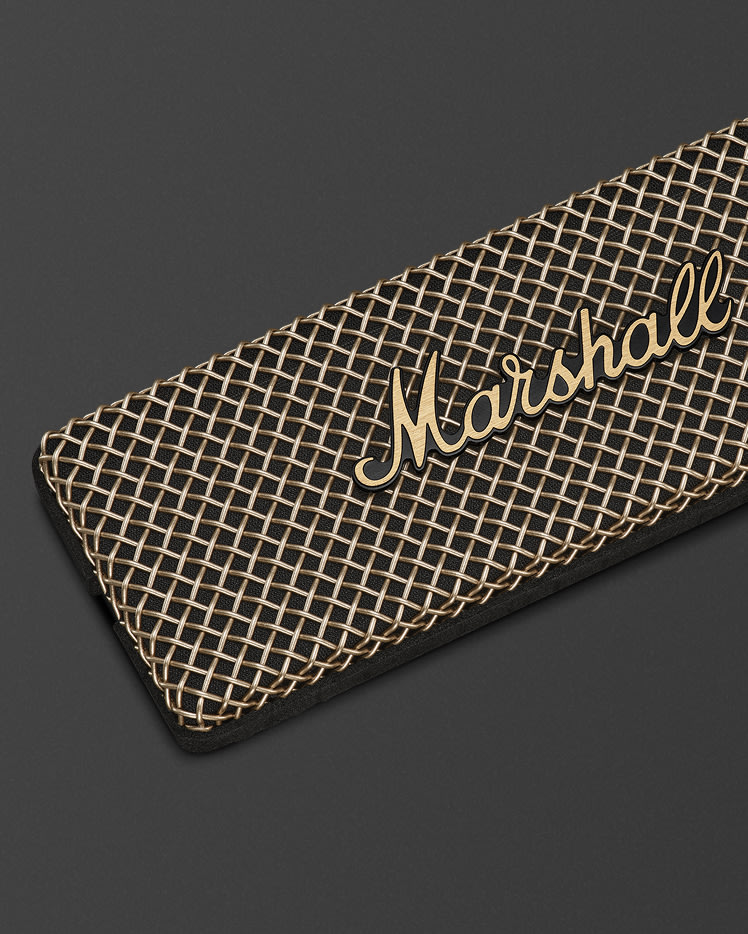 Close-up pf Emberton III Midnight Blue Front Grill.