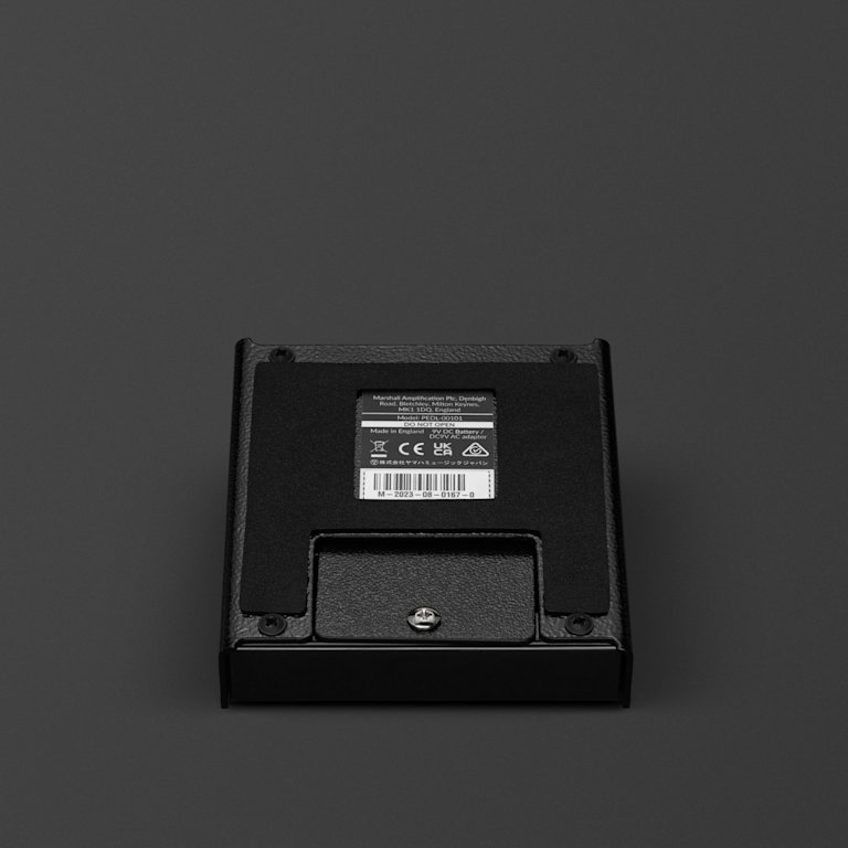 The bottom of the Guv'nor Vintage Reissue Pedal.