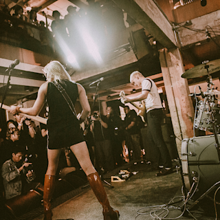 The Molotovs playing live on stage
