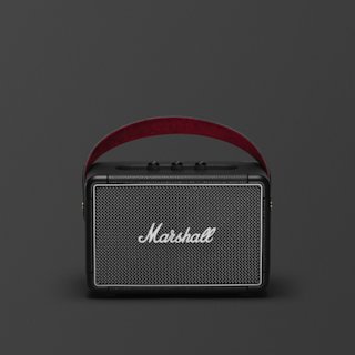 Face front image of Marshall Woburn II Black Speaker