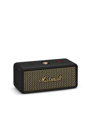 Emberton III Vintage Black speaker by Marshall in an empty background