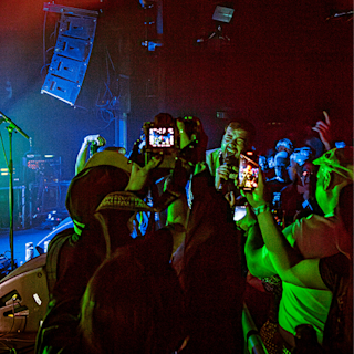 Gallus performing live on stage