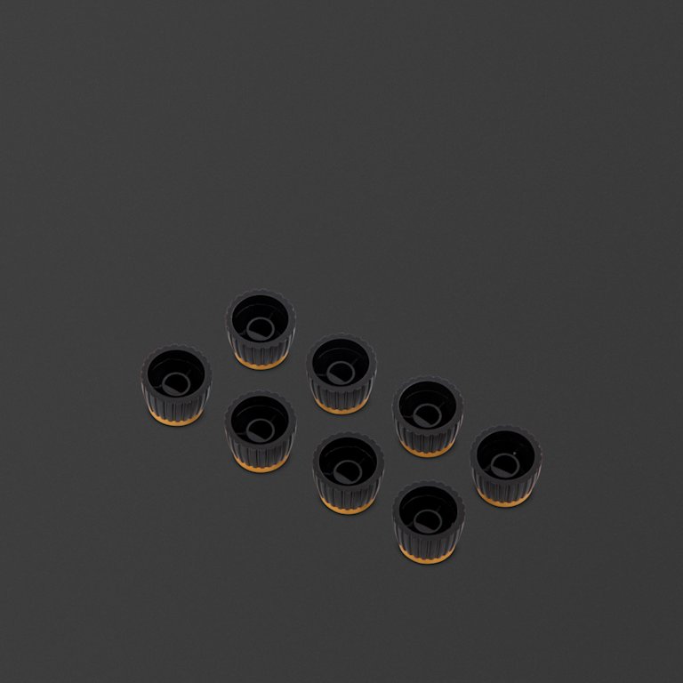 Lot de 8 boutons dorés pour Combos