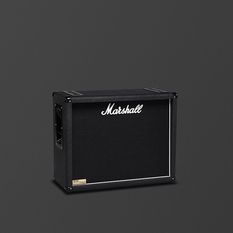 Marshall's 1936 vintage 2x12 cabinet.