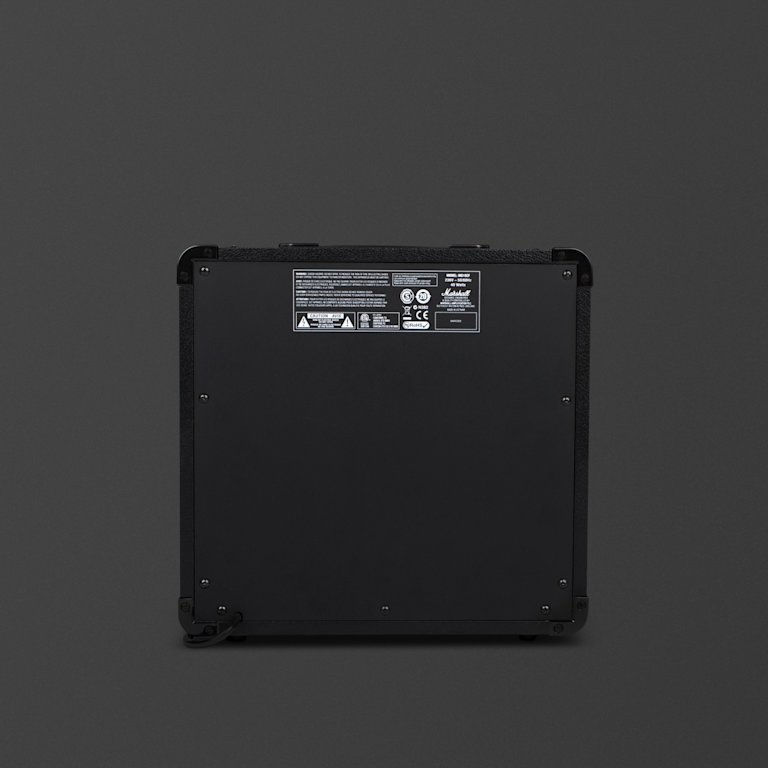 Back view of the Marshall MG15GFX Combo.