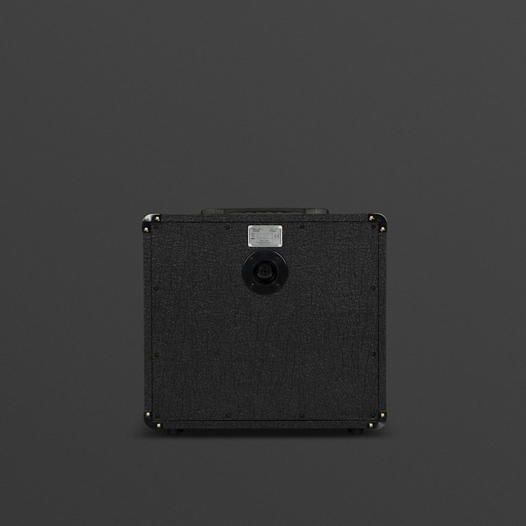 Back of Marshall's MX112 cabinet.